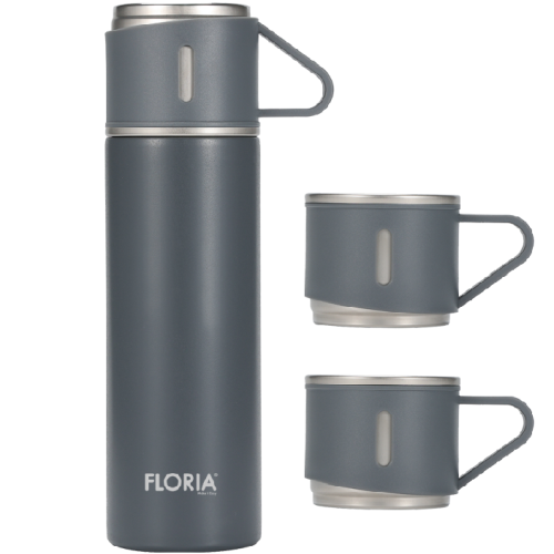 12e43a84-6f64-467a-9373-af84a7b3b1fd Floria ZLN0745 Termoss ar 2 krūzēm komplektā 500ml