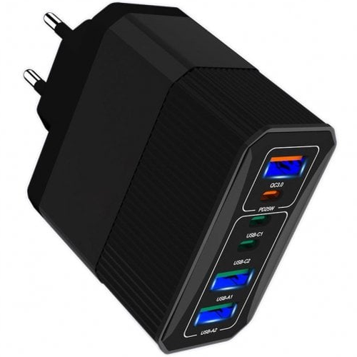 15629051_0_i1064 Msonic MY6646K 3xUSB + 3xType C Lādētājs PD/QC3.0