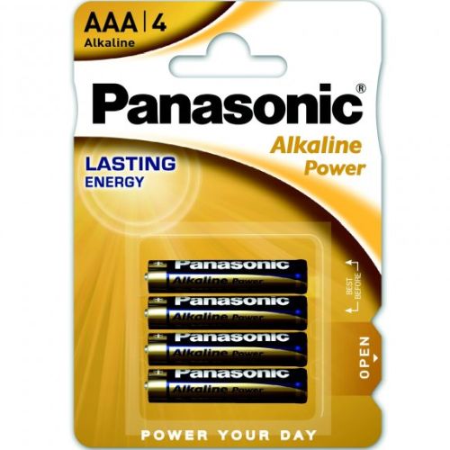 179256321-1 Panasonic LR03-4BB Alkaline Power AAA (LR03) BLISTERA IEPAKOJUMĀ 4GB.