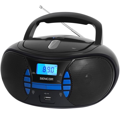35057851 Sencor SPT 2700BK CD/BT/MP3/USB/AUX Boombox