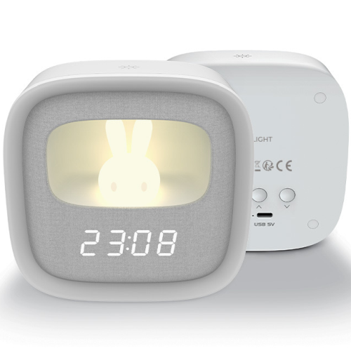 419637_oryg5 Forever Light FNL-06 Modinātājs ar LED Bunny naktslampiņu