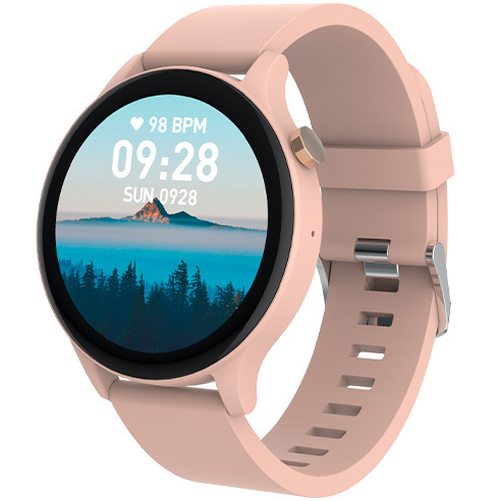424036_oryg Maxlife MXSW-120 PINK Viedpulkstenis ar zvana funkciju