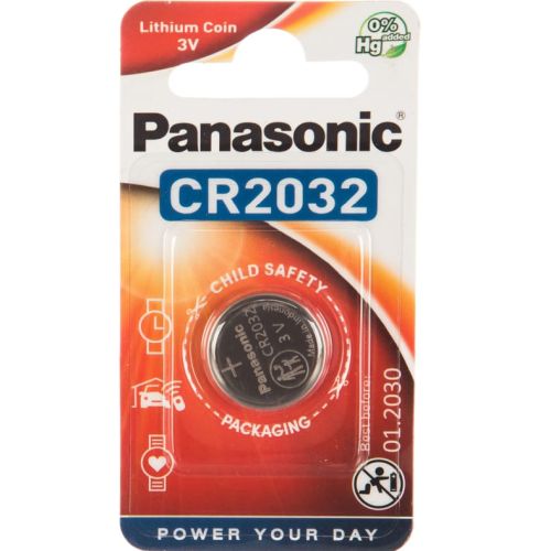 51181462 Panasonic CR2032-1BB Blistera iepakojumā 1gb.