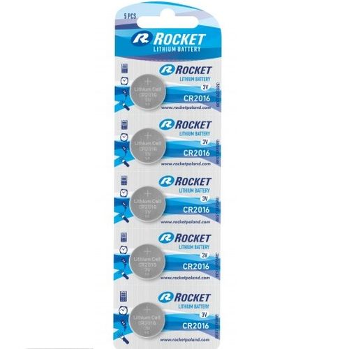 57_rocket_cr2016_s Rocket CR2016-5BB BLISTERA IEPAKOJUMĀ 5GB.