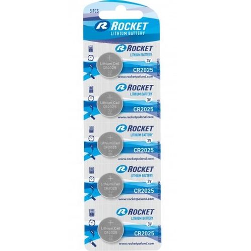 58_rocket_cr2025_s Rocket CR2025-5BB Blistera iepakojumā 5gb.