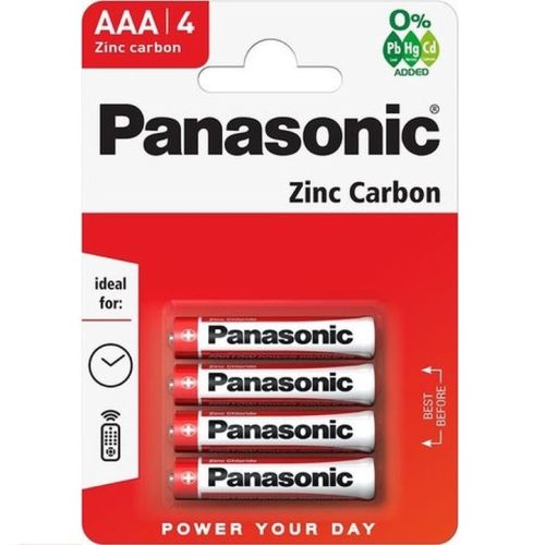 5d52cfd7384e1f51580bb8f0 Panasonic R03-4BB (AAA) Blistera iepakojumā 4gb