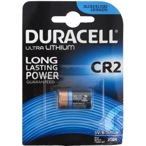 Duracell-CR2_2 Duracell CR 2 Ultra (CR2) Blistera iepakojumā 1gb.