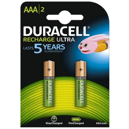 Duracell-HR03-850-2BL Duracell Precharged HR03 900MAH ALWAYS READY Blistera iepakojumā 2gb.