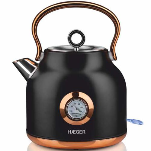 EK-22B.024A_1 Haeger EK-22B.024A Art Deco Elektriskā tējkanna ar termometru 1.7L 2200W