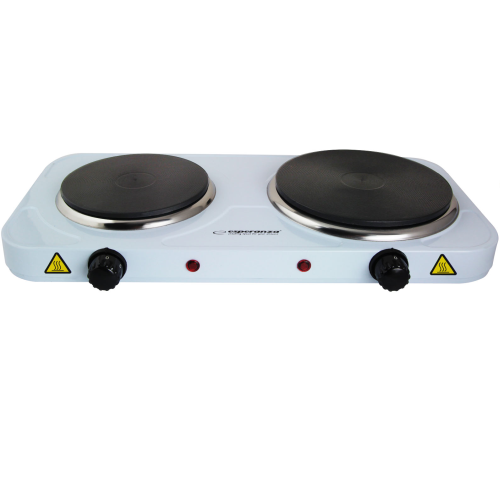 EKH014W Esperanza EKH014W Elektroplītiņa ar 2 sildelementiem 2500W