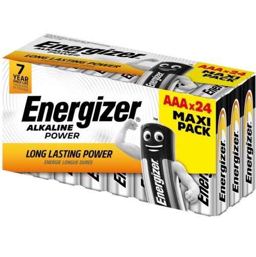 Energizer-E303271700-30222383-01 Energizer LR03-24BB Alkaline Power AAA (LR03) BLISTERA IEPAKOJUMĀ 24GB.