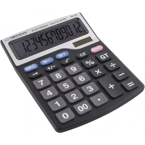 Esperanza-ECL101 Esperanza ECL101 Kalkulātors, 12 zīmju ekrāns