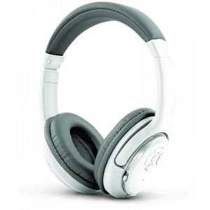 Esperanza EH163W White Bluetooth austiņas ar smartphone control un mikrofonu