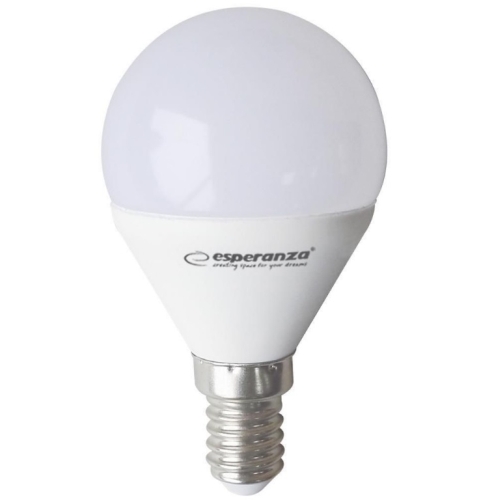 Esperanza-ELL15x6 Esperanza ELL152 LED spuldze E14 G45 6W 3000K 580lm