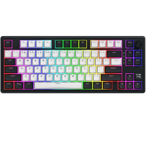 HATOR-Skyfall-80-MAG-ULTIMA-8K-wireless-HTK3880-white-black-1 Hator HTK3880 Skyfall 80 MAG ULTIMA 8K Bezvadu Spēļu klaviatūra ENG