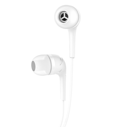 Hoco-M40-white Hoco M40 AUSTIŅAS AR SMARTPHONE CONTROL UN MIKROFONU