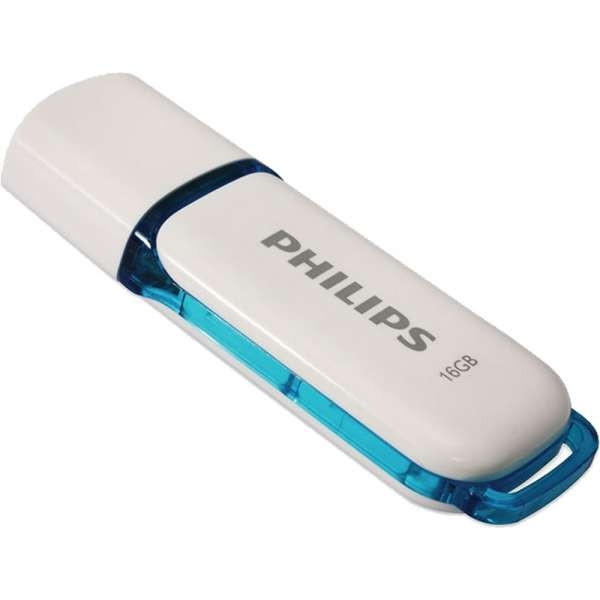 Philips-Snow-2.0-16GB_2 Philips USB 2.0 Flash Drive Snow Edition (zila) 16GB