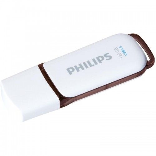 Philips-Snow-3.0-128GB Philips USB 3.0 Flash Drive Snow Edition (brūna) 128GB