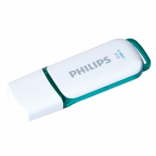 Philips-snow-3.0-8GB_3 Philips USB 3.0 Flash Drive Snow Edition (zaļa) 8GB