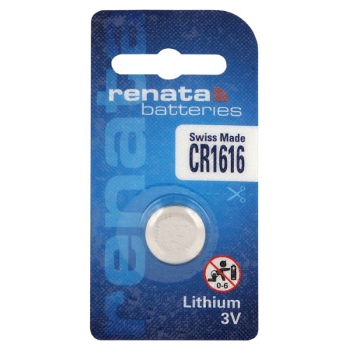 Reneta-CR1620 Renata CR1620-1BB Blistera iepakojumā 1gb.