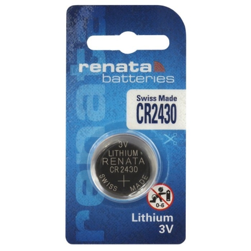 Reneta-CR2430 Renata CR2430-1BB Blistera iepakojumā 1gb.