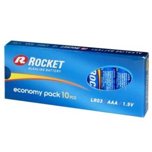 Rocket LR03-10BB (AAA) ECO Pack Blistera iepakojumā 10gb.