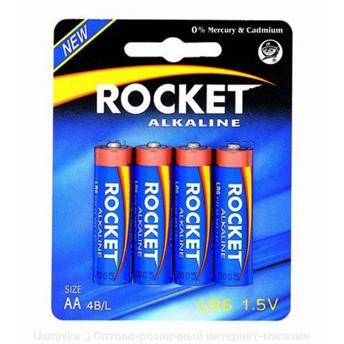 Rocket-LR6-4bb Rocket LR6-4BB (AA) Blistera iepakojumā 4gb
