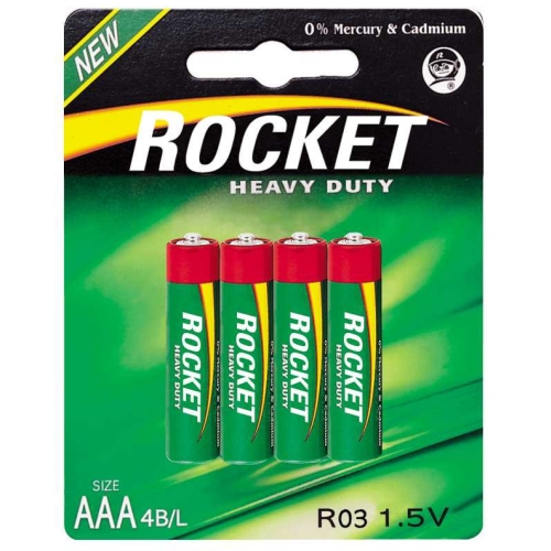 Rocket-R03-4bl Rocket R03-4BB (AAA) Blistera iepakojumā 4gb
