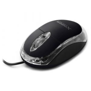 Extreme XM102K Black 1000dpi Optiskā datorpele