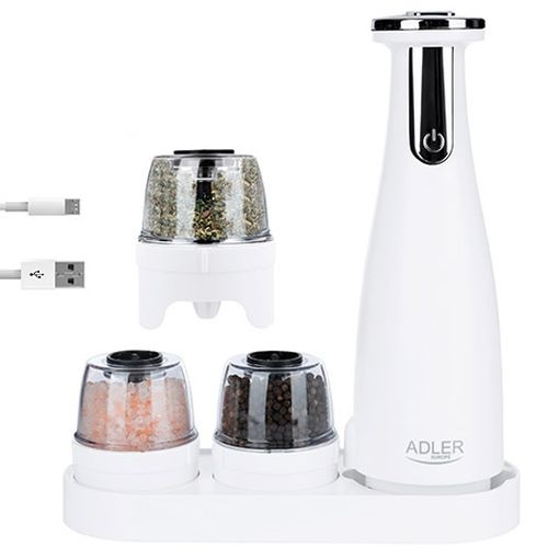 ad_4449w_6 Adler AD 4449W Elektriskās garšvielu dzirnaviņas - USB