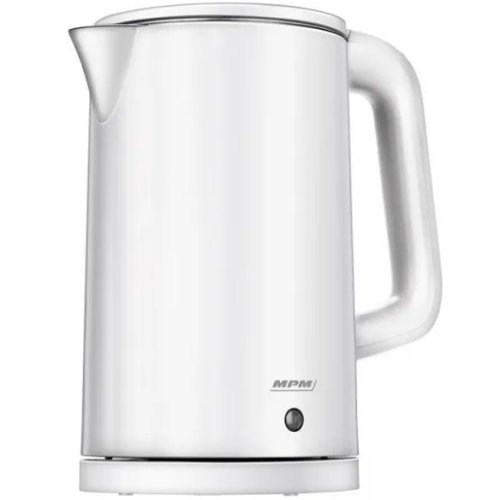 czajnik-bezprzewodowy-z-podwojnymi-sciankami-bialy MPM MCZ-105 Elektriskā tējkanna 1.7L 2200W