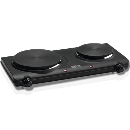 double_disc Haeger HP-02B.013A Double Disc Elektroplītiņa ar 2 sildelementiem 2250W