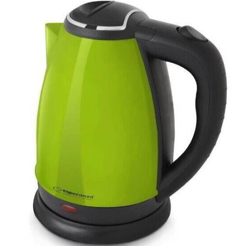 fierbator-esperanza-esperanza-electric-kettle-victoria-1-8-l-stainless-steel-green-4609009 Esperanza EKK113G Elektriskā tējkanna 1.8L 1800W