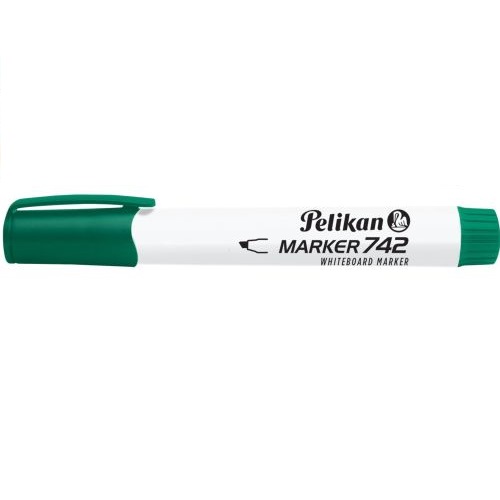 green Pelikan marķieris baltai tāfelei Marker 742 1-4MM Zaļš (818049)