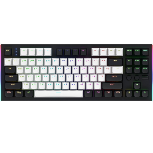 hator-gravity-tkl-aurum-orange-linear-rev20-htk560ua-black Hator HTK560UA Gravity TKL Spēļu klaviatūra EN/UA/RU
