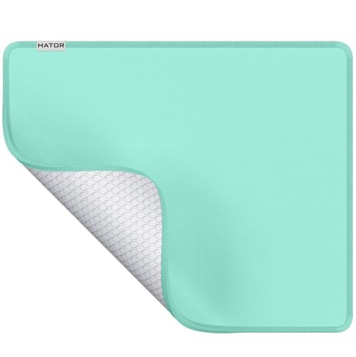 hator-tonn-evo-m-mint_800_2 Hator HTP-025 Tonn EVO M Spēļu peles paliktnis 360 х 300 mm
