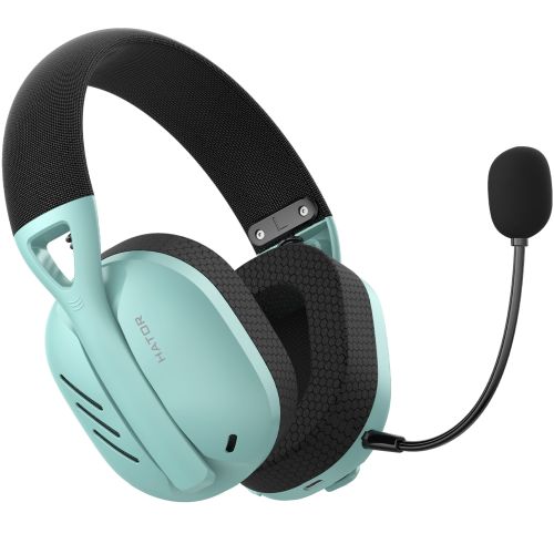 hyperpunk-2-wireless-tri-mode-blackMint_1 Hator HTA-858 Hyperpunk 2 Bezvadu austiņas ar mikrofonu