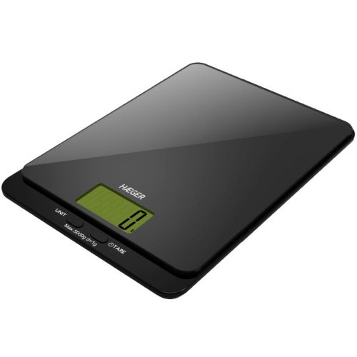 kitchen-scale-dark Haeger KS-005.007A Dark Glass Virtuves svari