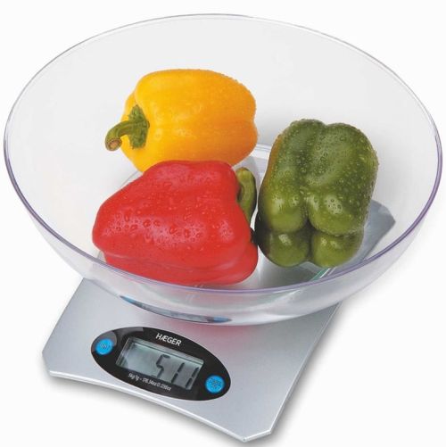 kitchen-scale-with-bowl-santini Haeger KS-05B.002B Santini Virtuves svari ar bļodu