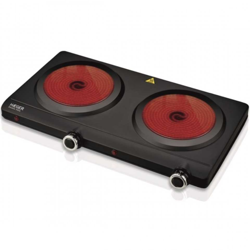 placa-eletrica-vitroceramica-haeger-double-vitro-2500w-2-placas-190-mm Haeger HP-02V.016A Double Vitro Infrasarkanā galda plītiņa ar 2 sildelementiem 2500W