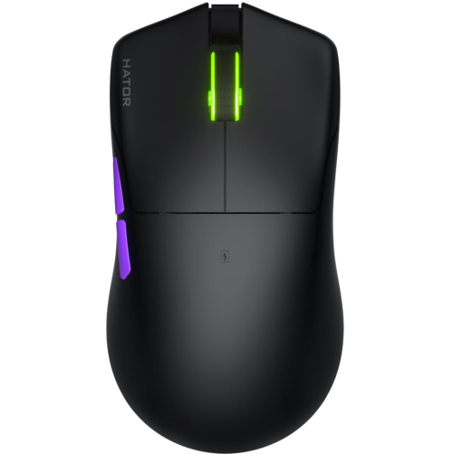 pulsar-3-ultra-4K-wireless-black_1 Hator HTM680 Pulsar 3 ULTRA 8k+4K 26000dpi Spēļu bezvadu datorpele