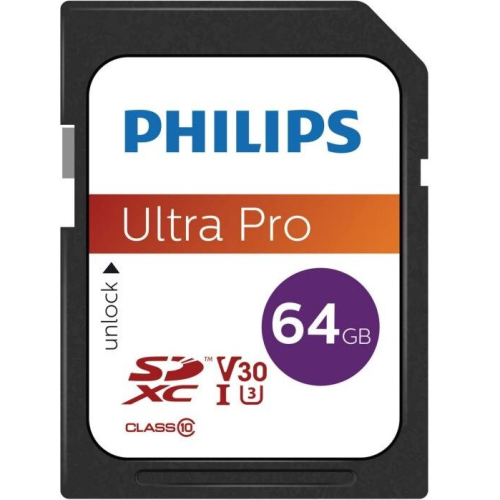 res_438a5c802e2ac03850e72f7f3926fd94 PHILIPS SDXC 64GB Ultra Pro class 10/UHS 3
