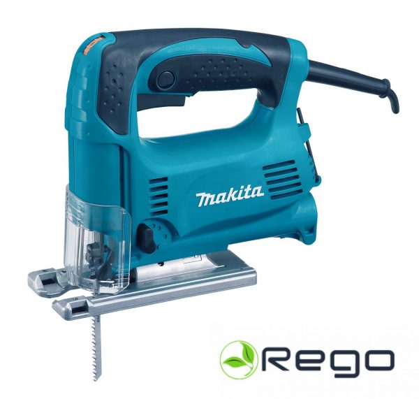 4329k.jpg Makita 4329K figūrzāģis 450W, 65mm, 500-3100min-1