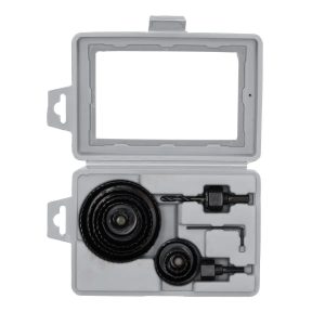 Caurumzagu komplekts kokam, 9 gab., 19–82 mm (0792)