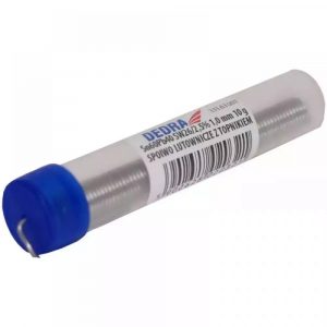 Alva ar kusni, Sn60Pb40, SW26/3/2,5 %, 1,0 mm, ampula (31L61001)