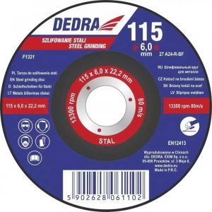125x6,0x22.2 terauda slipešanai (F1322)