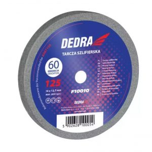 Slipešanas disks 125x16x12.7mm, gradacija 60, #A067100 (F10010)