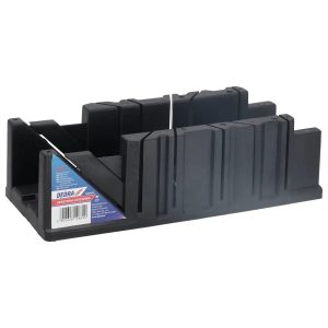 Plastmasas slipzagešanas kaste 2,5”, 250 x 65 x 60 mm, zagešanas lenki: 22,5°, 45°, 90°, RAŽOTA POLIJA (1239-03)