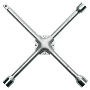 Krustveida automašinas ritenu atslega 1/2" 17x19x21mm, CRV (17M050)