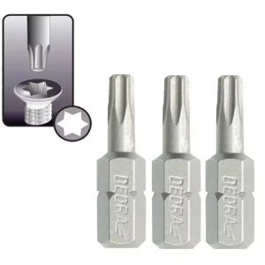 Skruvgriežu uzgali Torx T20x25mm, 3gab. blisteris (18A03T200-03)